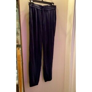 Vince Women's Modal Blend Dark Blue Pants Size S Joggers with rear pockets